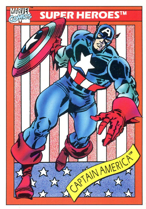 Marvel Universe Series 1 One Base Trading Card Set 162 Cards Impel 1990   - TvMovieCards.com