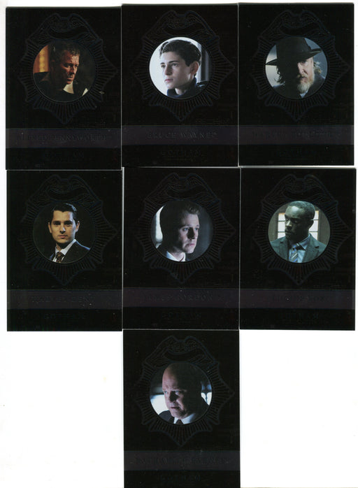 2017 Gotham Season 2 Foil Parallel New Day, Dark Knights Chase Card Set ND1-7   - TvMovieCards.com