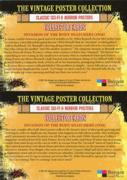 Classic Vintage Movie Posters Science Fiction Horror Puzzle 6 Card Chase Set - TvMovieCards.com