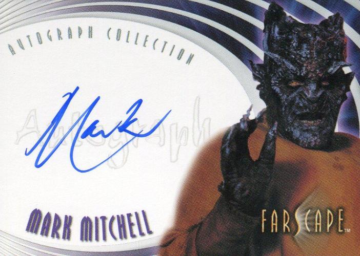 Farscape Through the Wormhole Mark Mitchell Autograph Card A50   - TvMovieCards.com