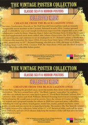 Classic Vintage Movie Posters 1 Science Fiction Horror Chase Card Set 1C-6C - TvMovieCards.com