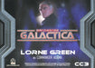 Battlestar Galactica Colonial Warriors Commander Adama Costume Card CC3   - TvMovieCards.com
