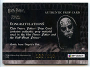 Harry Potter Heroes & Villains Bottle Hagrid's Hut Prop Card HP P9 #188/210   - TvMovieCards.com