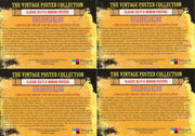 Classic Vintage Movie Posters 1 Science Fiction Horror Chase Card Set 1C-6C - TvMovieCards.com