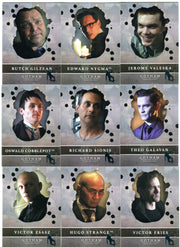 2017 Gotham Season 2 Penguin Parallel Rising Villains Chase Card Set V1-V9   - TvMovieCards.com