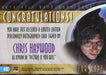 Farscape Through the Wormhole Chris Haywood Autograph Card A63   - TvMovieCards.com