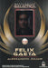 Battlestar Galactica Season Three Film Gallery Rewards Chase Card F10   - TvMovieCards.com