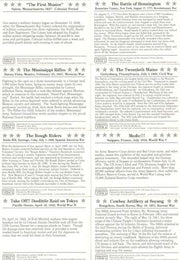 On Guard The Heritage Collection Promo Card Set 10 Cards War Battles History   - TvMovieCards.com