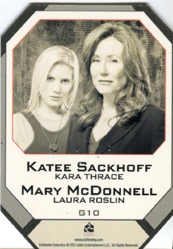 Battlestar Galactica Season Four Gallery Rewards Chase Card G10   - TvMovieCards.com