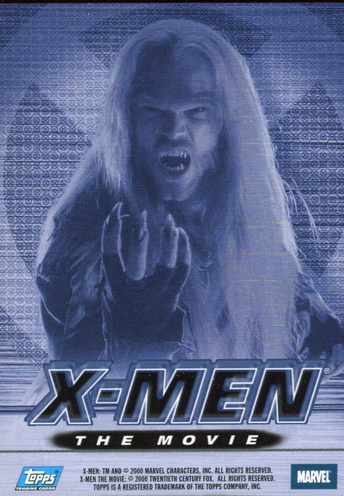X-Men The Movie Tyler Mane as Sabretooth Autograph Card Topps 2000   - TvMovieCards.com