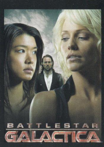 Battlestar Galactica Season Three Shelter Poster Chase Card S7 #004/400   - TvMovieCards.com