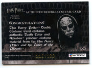 Harry Potter Heroes & Villains Double Costume Card DC3 HP #110/180   - TvMovieCards.com