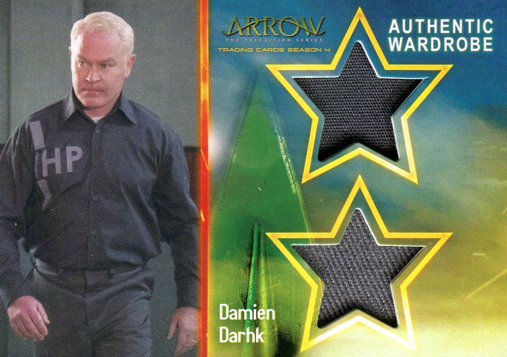 Arrow Season 4 Neal McDonough as Damien Darhk Dual Wardrobe Costume Card DM1   - TvMovieCards.com