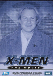 X-Men The Movie John Myhre Autograph Card Production Designer Topps 2000   - TvMovieCards.com