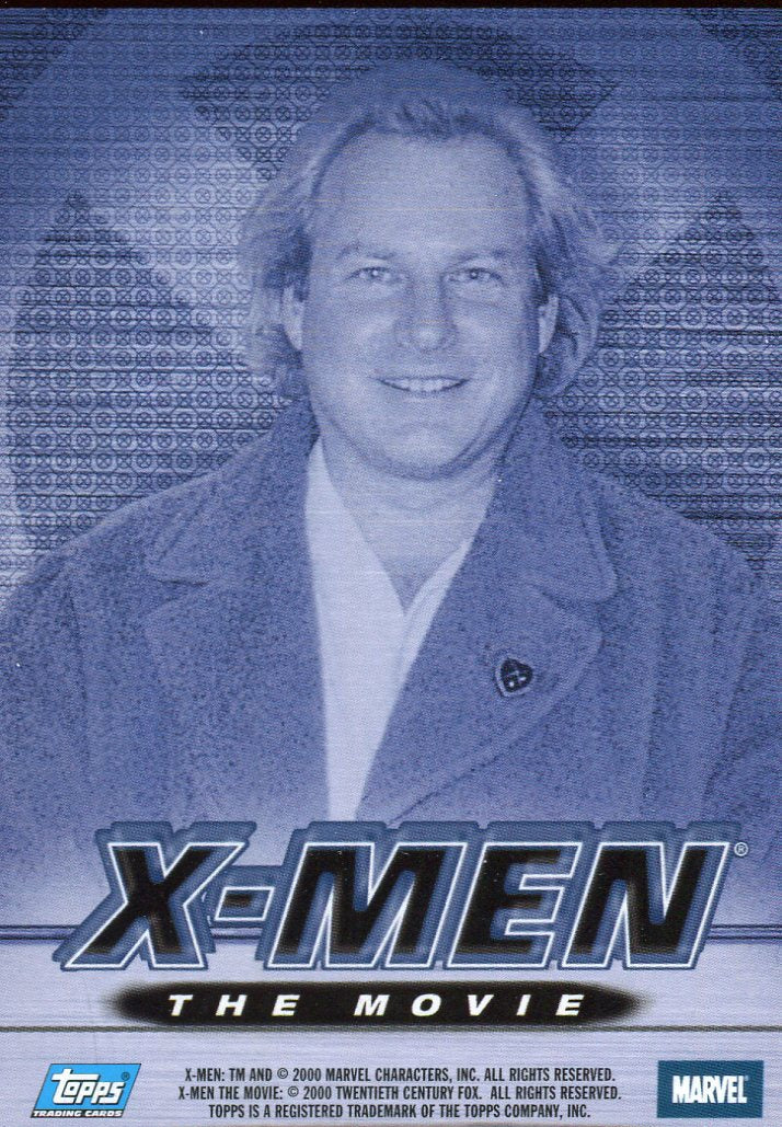 X-Men The Movie John Myhre Autograph Card Production Designer Topps 2000   - TvMovieCards.com