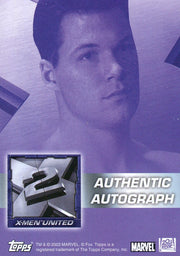 X-Men United X2 Movie Daniel Cudmore as Colossus Autograph Card Topps 2003   - TvMovieCards.com