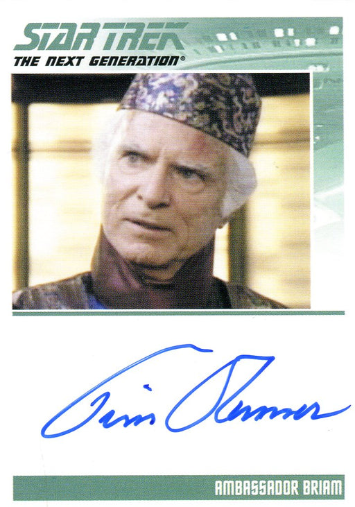 Star Trek TNG Heroes & Villains Tim O'Connor Autograph Card   - TvMovieCards.com