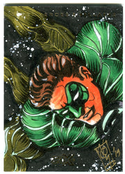 DC Comics CZX Super Heroes & Super-Villains Artist Sketch Card by Noval Hernawan   - TvMovieCards.com