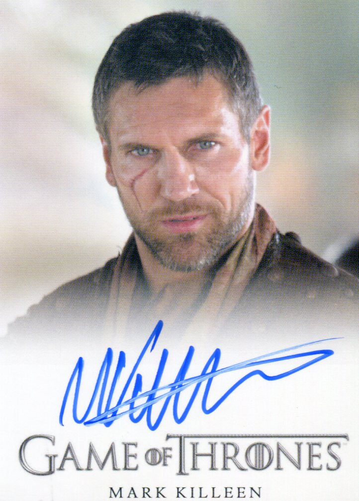 Game of Thrones Season 3 Mark Killeen as Mero Autograph Card   - TvMovieCards.com