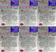 Art Treasures of the Vatican Chromium Chase Card Set C1-C6 1997 Comic Images   - TvMovieCards.com