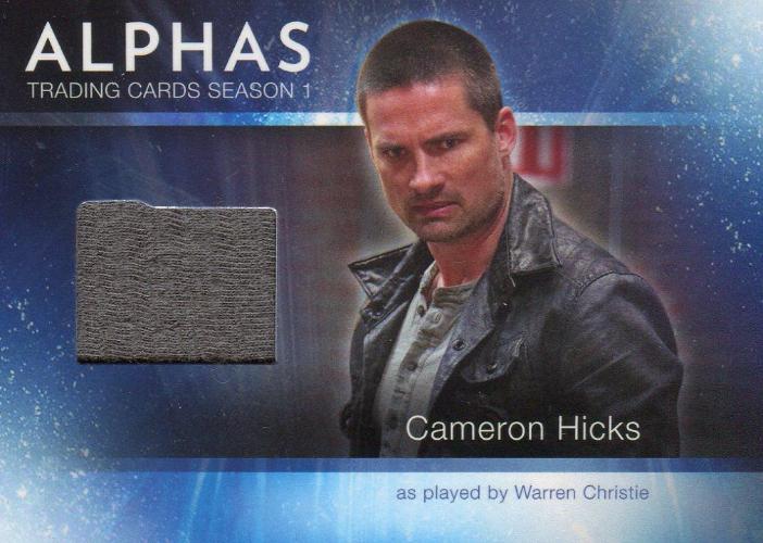 Alphas Season 1 Cameron Hicks's Grey Shirt Wardrobe Costume Card M5   - TvMovieCards.com