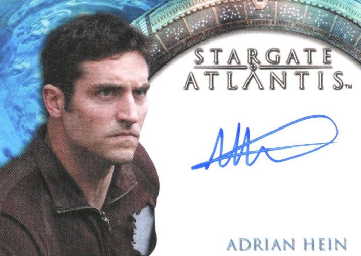 Stargate Heroes Adrian Hein as Replicator Autograph Card   - TvMovieCards.com