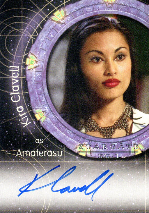 Stargate SG-1 Season Nine Kira Clavell Autograph Card A80   - TvMovieCards.com