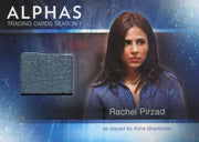 Alphas Season 1 Rachel Pirzad's Blue Shirt Wardrobe Costume Card M1   - TvMovieCards.com