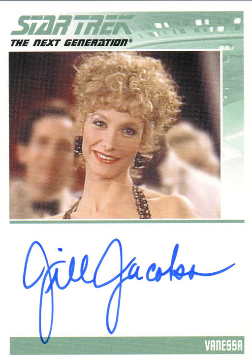 Star Trek TNG Heroes & Villains Jill Jacobson Autograph Card   - TvMovieCards.com