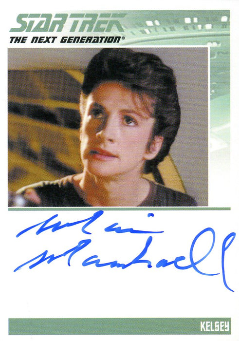 Star Trek TNG Heroes & Villains Marie Marshall Autograph Card   - TvMovieCards.com
