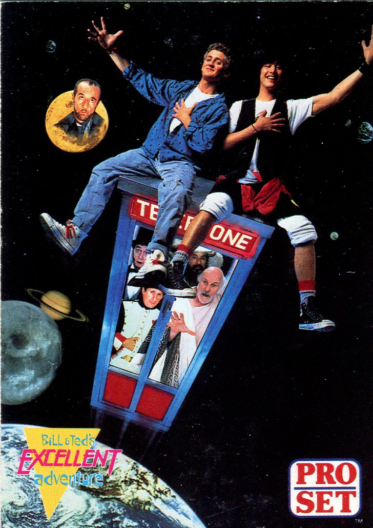 Bill & Ted's Most Atypical Movie Base Card Set 100 Cards ProSet 1991   - TvMovieCards.com