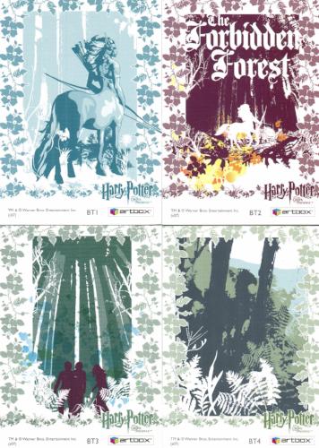 Harry Potter Order of Phoenix Update Box Topper Chase Card Set 4 Cards - TvMovieCards.com