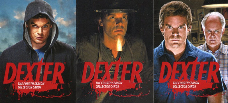 Dexter Season Four Promo Card Lot 3 Cards   - TvMovieCards.com