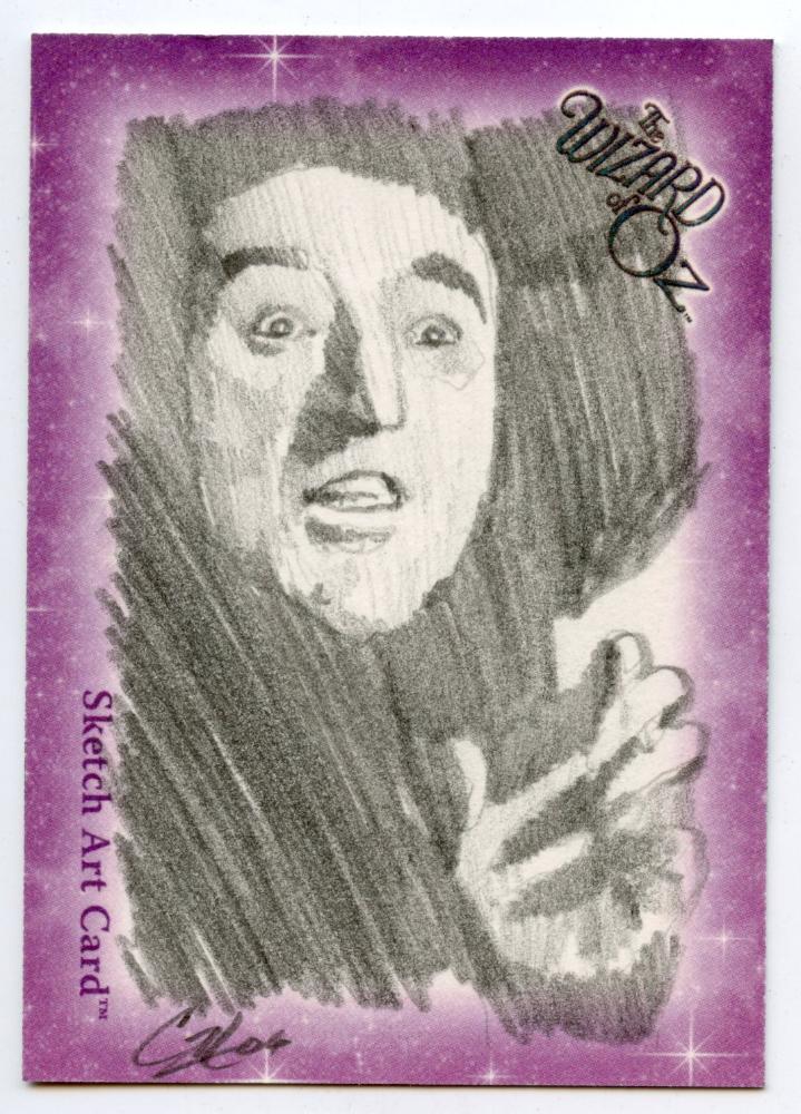 Wizard of Oz Sketch Card by Cat Staggs Wicked Witch   - TvMovieCards.com