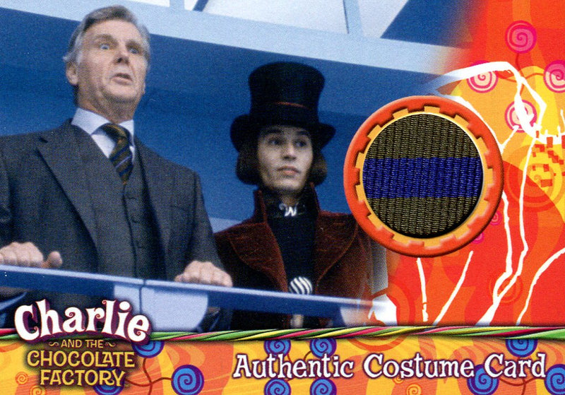 Charlie & Chocolate Factory James Fox as Mr. Salt Costume Card #131/165   - TvMovieCards.com