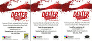 Dexter Season Four Promo Card Lot 3 Cards   - TvMovieCards.com