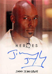 Heroes Archives Jimmy Jean-Louis as Rene Autograph Card   - TvMovieCards.com