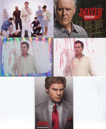 Dexter Mixed Seasons Promo Card Lot 5 Cards   - TvMovieCards.com