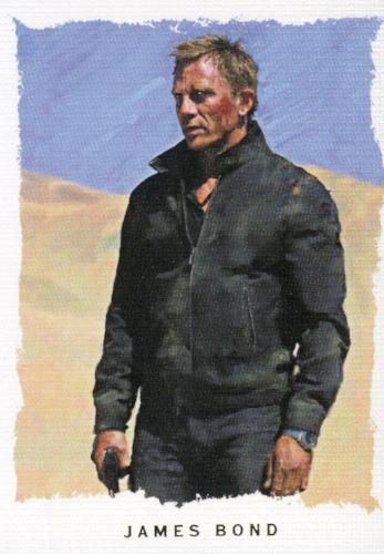 James Bond Heroes & Villains Daniel Craig Artifex Expansion Card A122 #302/375   - TvMovieCards.com