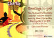 Charlie & Chocolate Factory Mrs. Beauregarde Comic Con Costume Card #306/720   - TvMovieCards.com