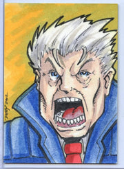 Vampirella New Series Sketch Card Sketchafex by George Deep   - TvMovieCards.com
