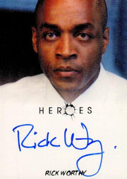 Heroes Archives Rick Worthy as Mike Autograph Card   - TvMovieCards.com