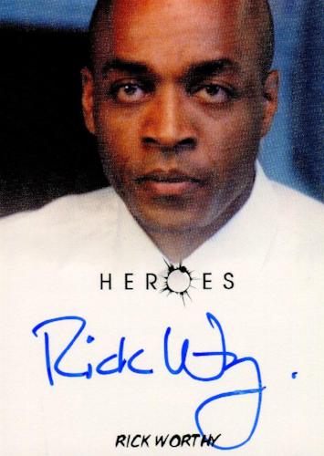 Heroes Archives Rick Worthy as Mike Autograph Card   - TvMovieCards.com
