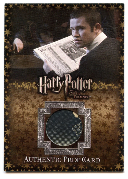 Harry Potter Order Phoenix Update Daily Prophet Prop Card P5 HP #174/280   - TvMovieCards.com