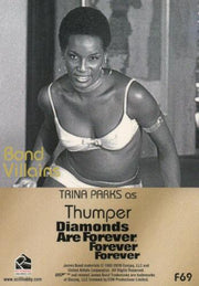 James Bond Heroes & Villains Bond Villains Expansion Card F69   - TvMovieCards.com