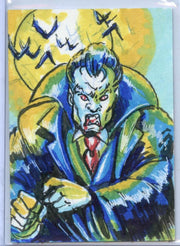 Vampirella New Series Sketch Card Sketchafex by Dan Gorman   - TvMovieCards.com