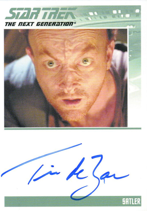 Star Trek TNG Heroes & Villains Tim De Zarn Autograph Card   - TvMovieCards.com