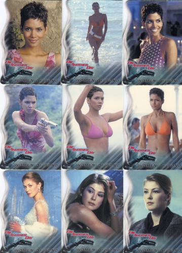 James Bond Die Another Day Women of Bond Chase Card Set W1 thru W9   - TvMovieCards.com
