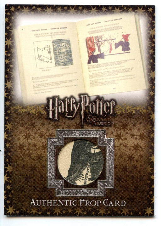 Harry Potter Order Phoenix Update Dark Arts Book Page Prop Card P4 HP #082/100   - TvMovieCards.com