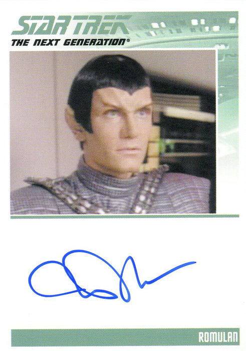 Star Trek TNG Heroes & Villains John DeMita Autograph Card   - TvMovieCards.com
